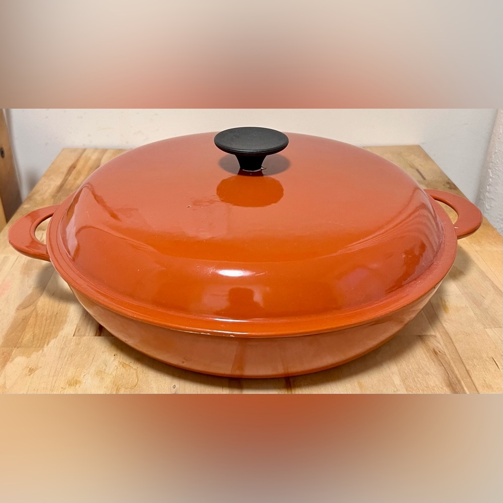LE CREUSET 5 qt Enameled Cast-Iron Braiser